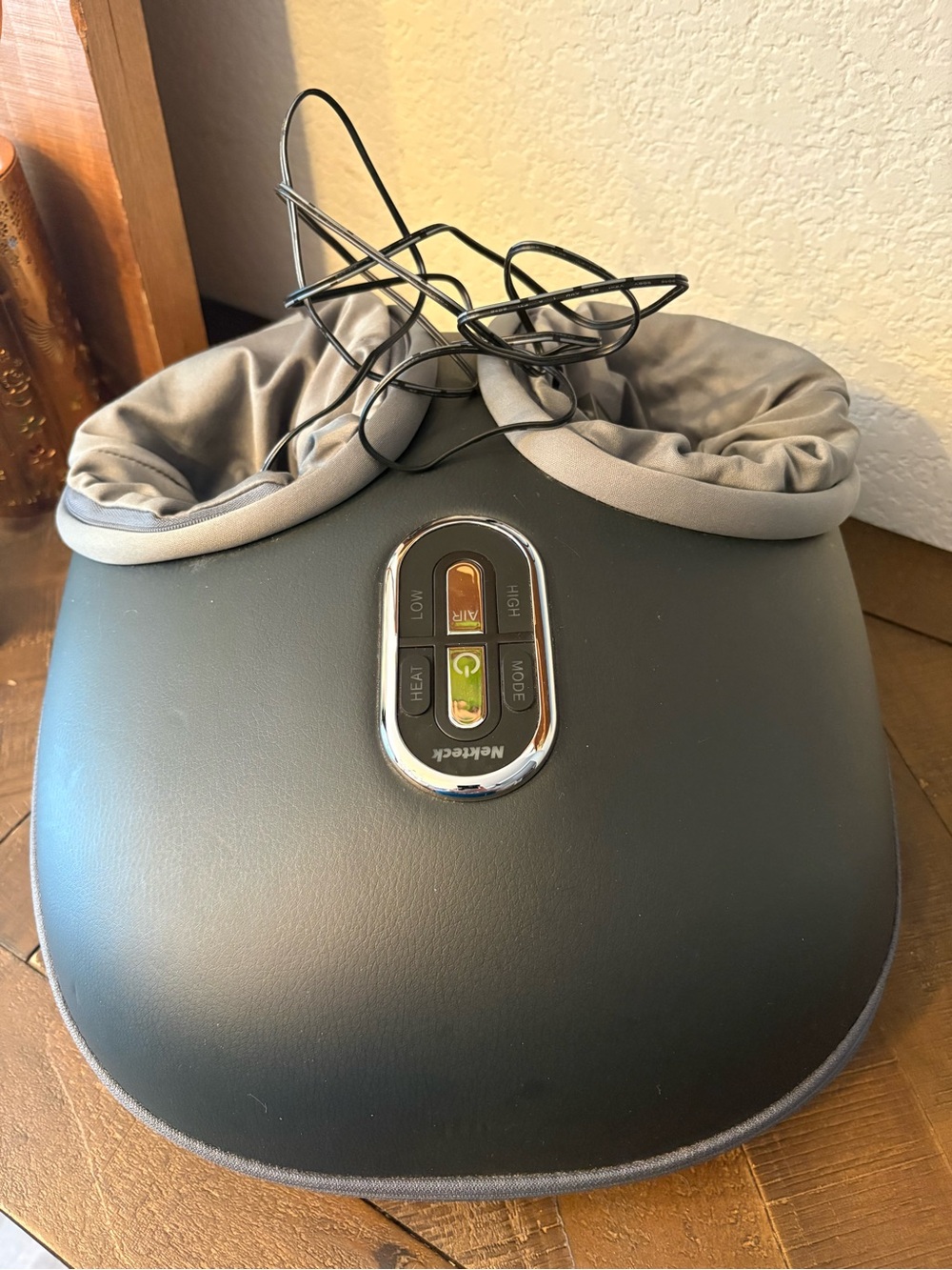 Homedics Black and Gray Foot & Calf Massager with Control Panel